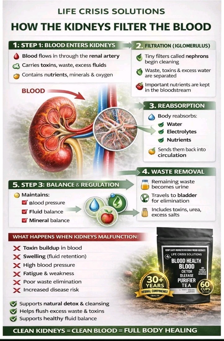 2000 X EFFECTIVE 60 PLUS CUPS SUPPLY NATURAL BLOOD DETOX FLUSH PURIFER TEA
