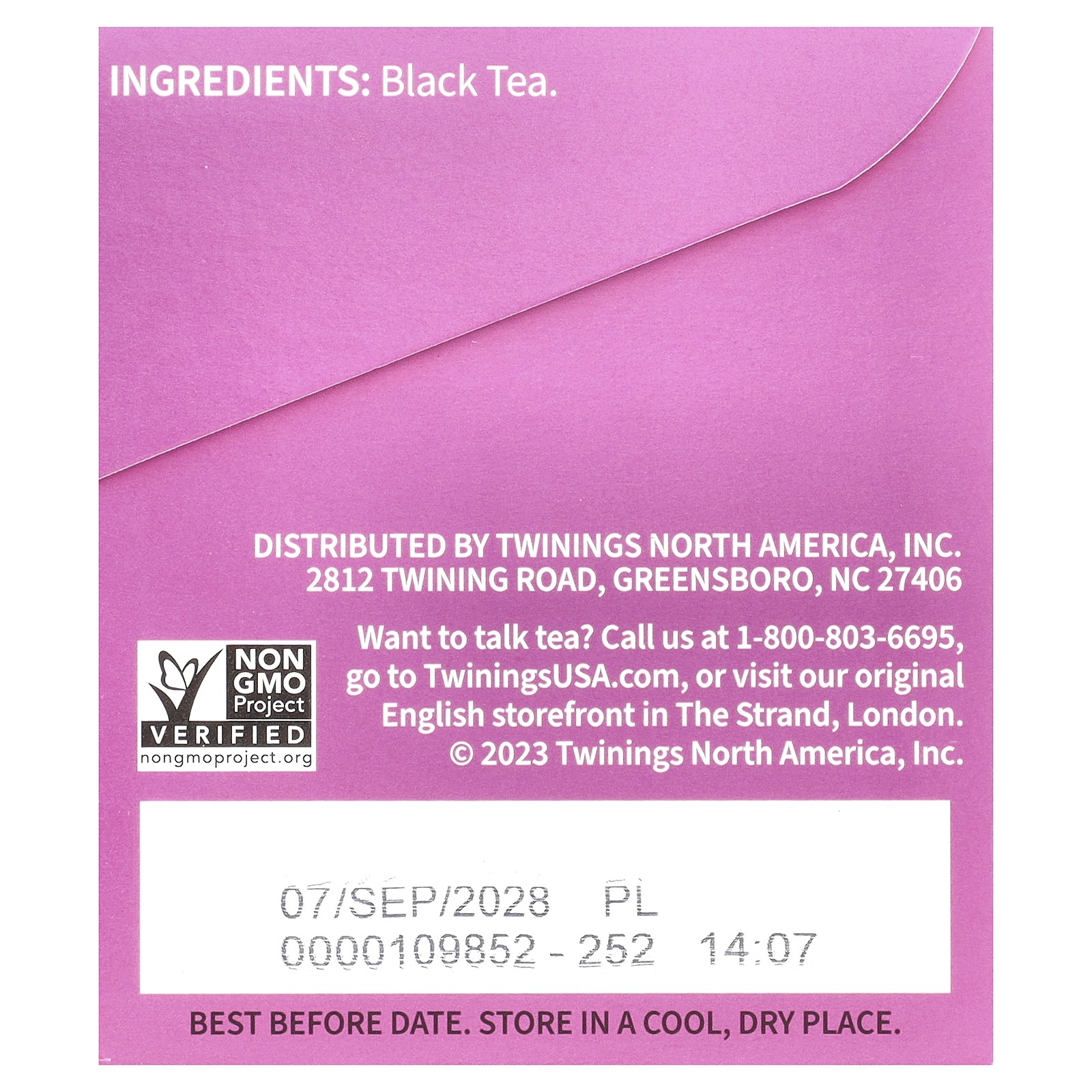 Pure Black Tea, Darjeeling, 20 Tea Bags, 1.41 oz (40 g)