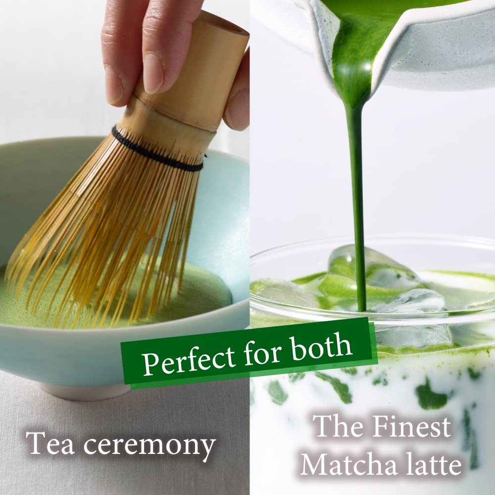 Ceremonial Matcha Green Tea Powder Japan-wide Blend [30g/1oz tin] from JAPAN …