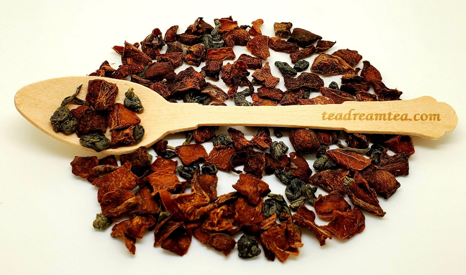 Carrot Green Dream Tea Roast Carrot Free Wooden Spoon + 5 Disposable Tea Bags