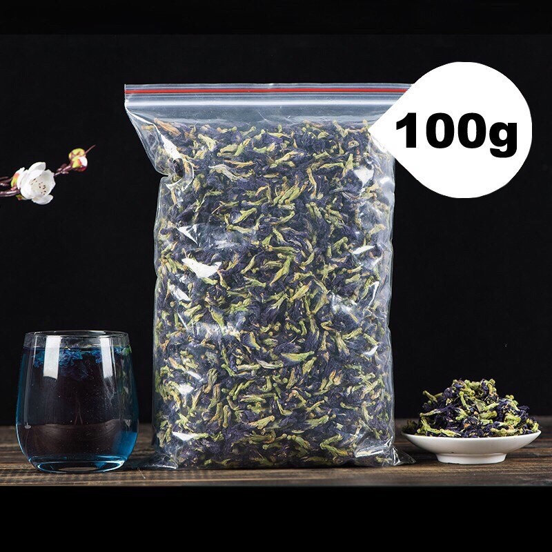 Butterfly Pea Flower Tea 100g – Premium Dried Flower