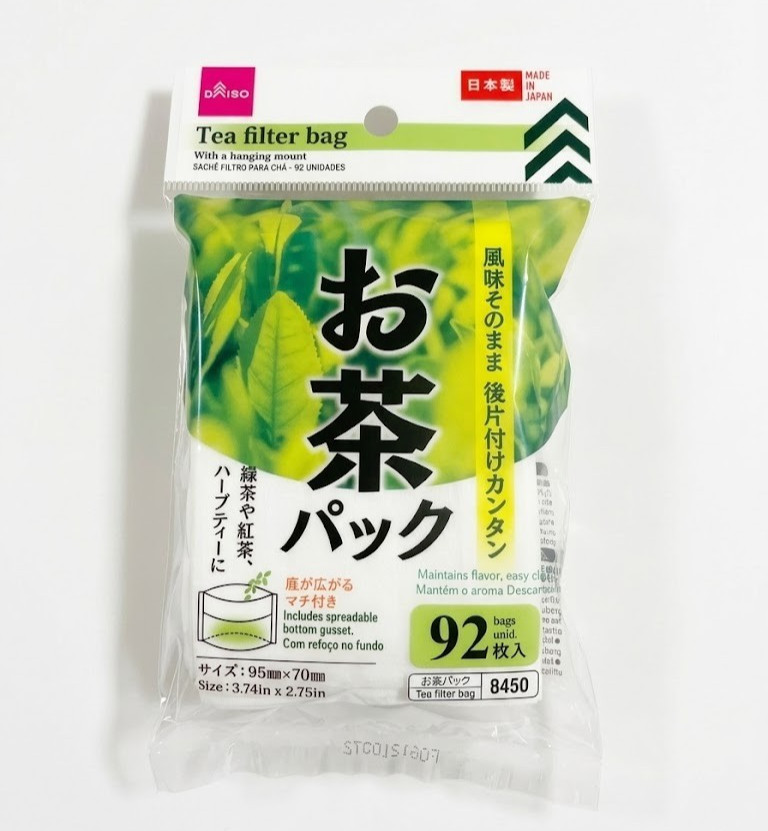 92bags× 10set Daiso Japanese Tea Filter Pack Made in Japan
