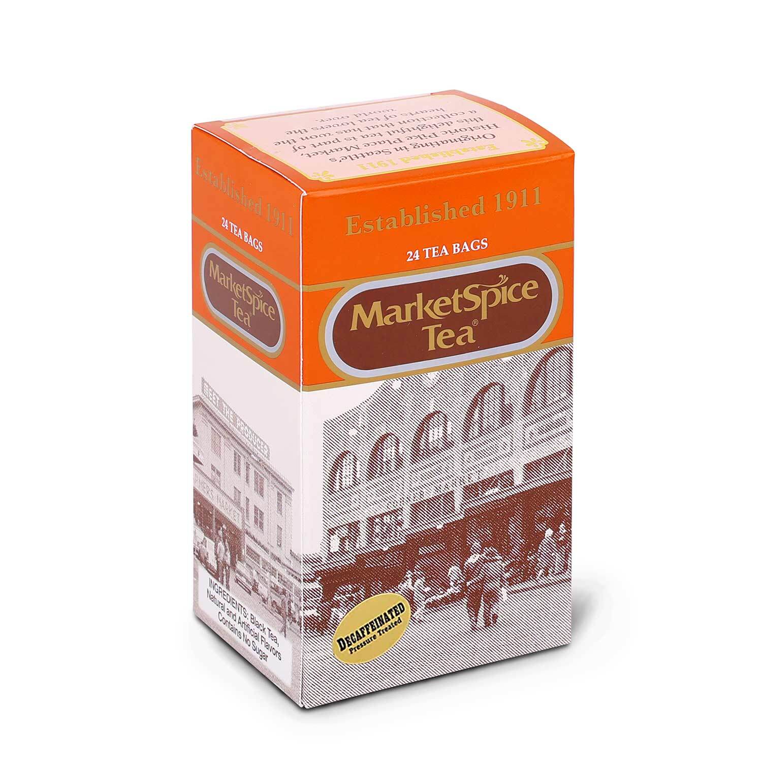 Market Spice Cinnamon-Orange Tea Bag, 24-Count Pack of 3