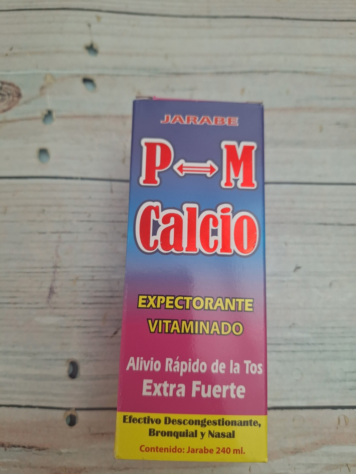 Jarabe P-M Calcio – Pulmo Calcio 240ml 12oz