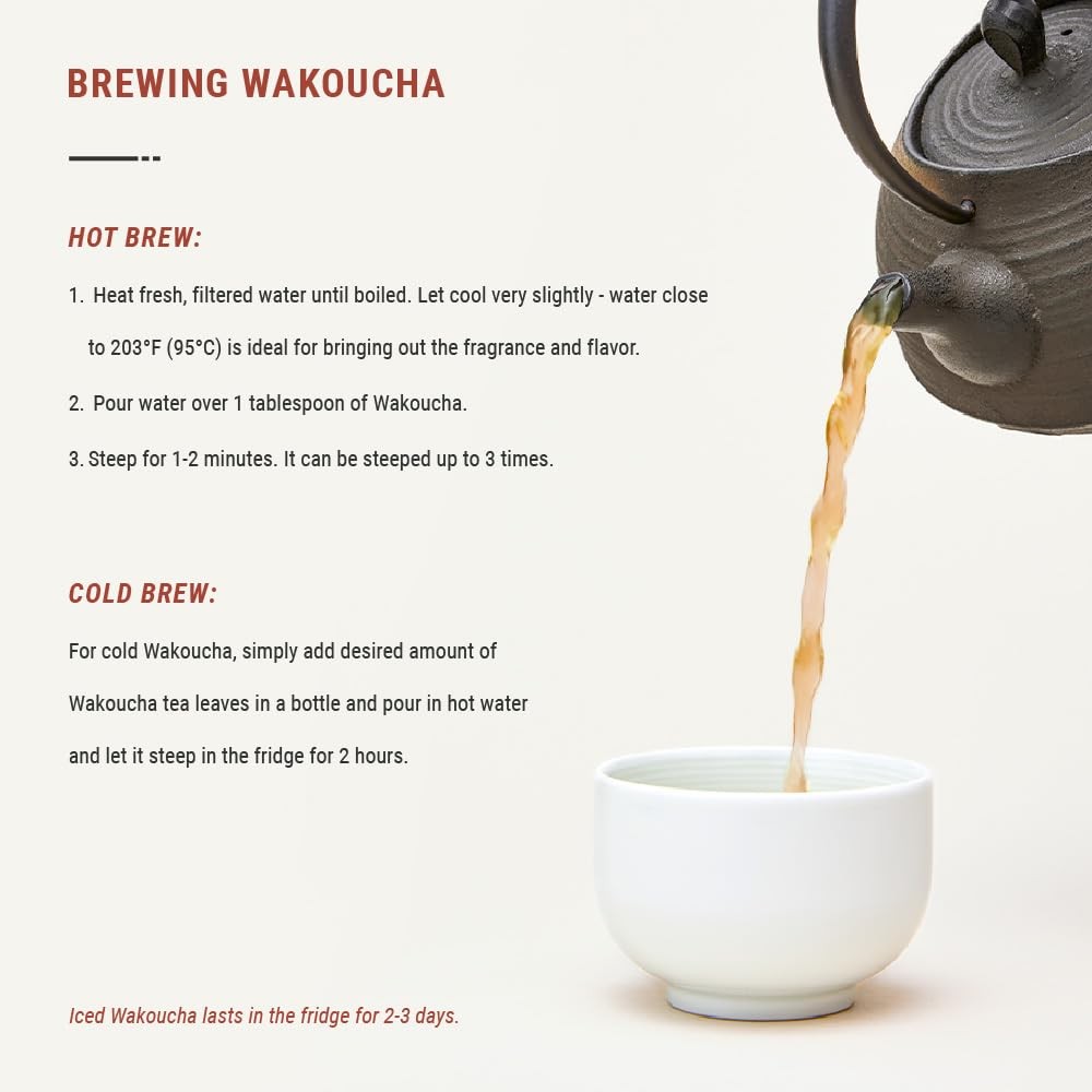 Senbird Premium Wakoucha Japanese Black Tea From Shizuoka, Japan Loose Lea…