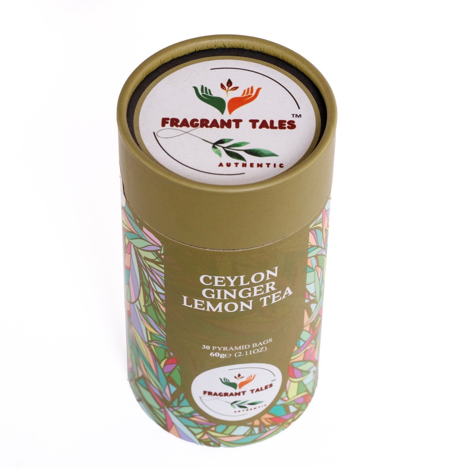 Premium Ceylon Black Tea (European Blend) | Subtle Ginger Lemon Infusion | 60g