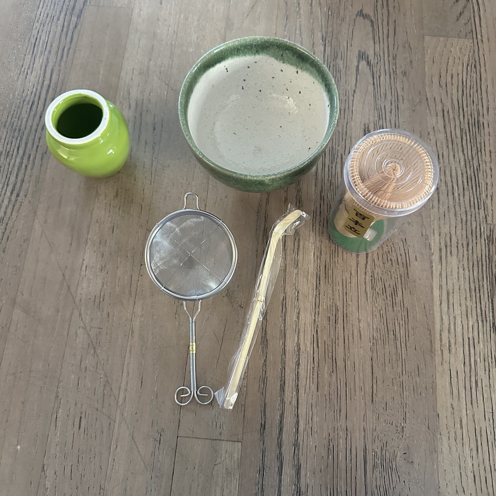 Tealyra Matcha Start Up Kit: Bowl Whisk Scoop Holder Sifter Japanese Tea NIB