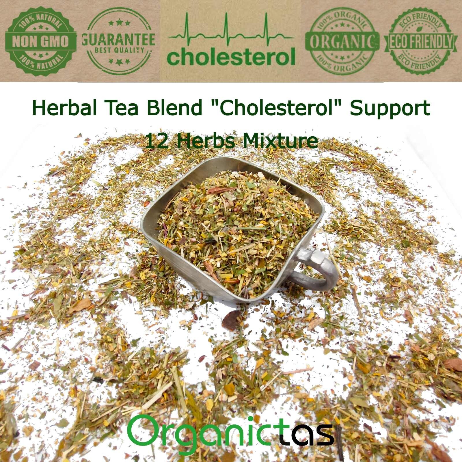 Herbal Tea for High and Bad Cholesterol – 12 organic herbs herbal diet support