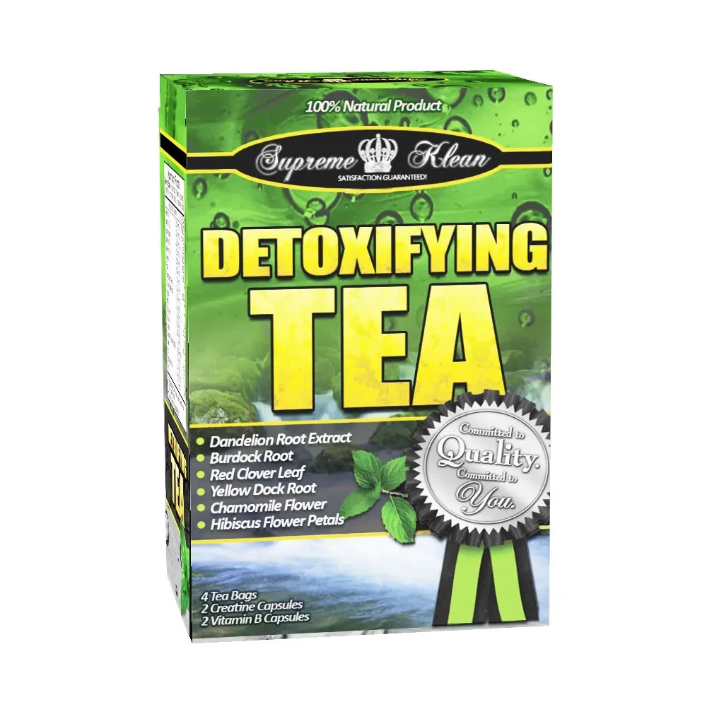 Supreme Klean Detoxifying Tea – Natural Antioxidant Alcohol Detox, Toxin Cleanse
