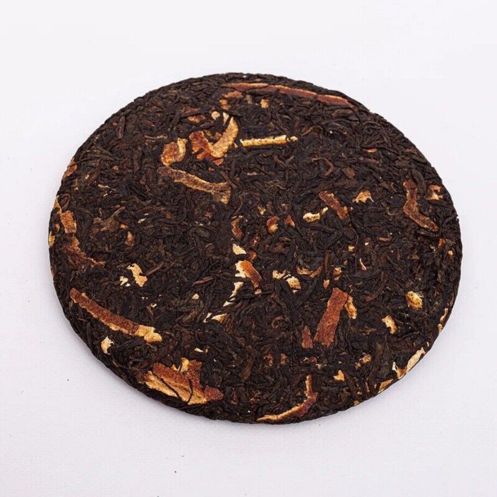 2024 Tangerine Peel Puerh Tea Gu Yi Dried Orange Peel Pu-erh Ripe Pu’er Tea 357g
