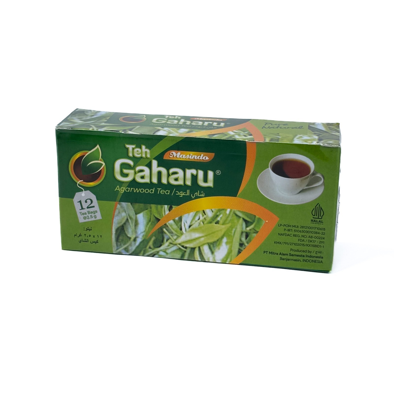 Gaharau Tea Agarwood Herbal Tea 12 Pack (144 Bag) Organic Tea Free Shipping