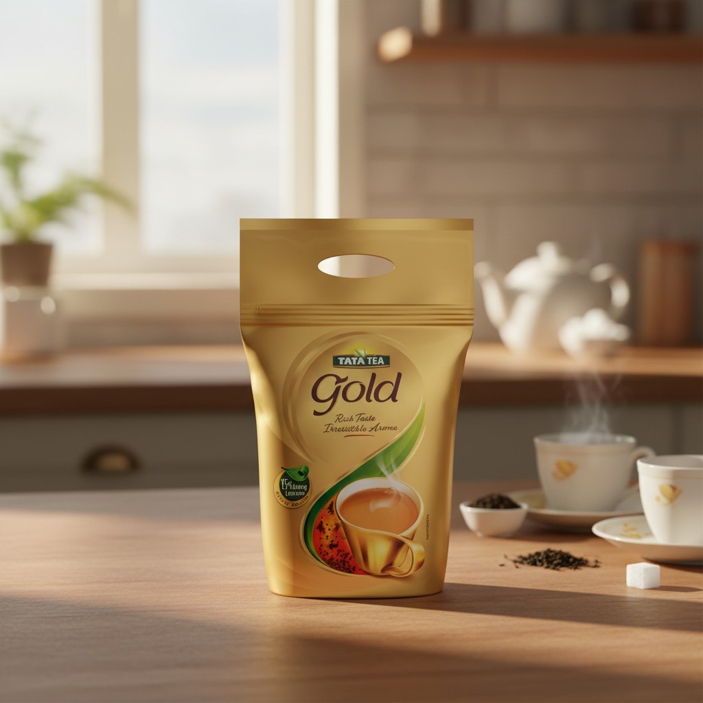 Tea Gold 35.27 Oz – Elegant Black Tea with Ginger & Lemon for Daily Enjoyment