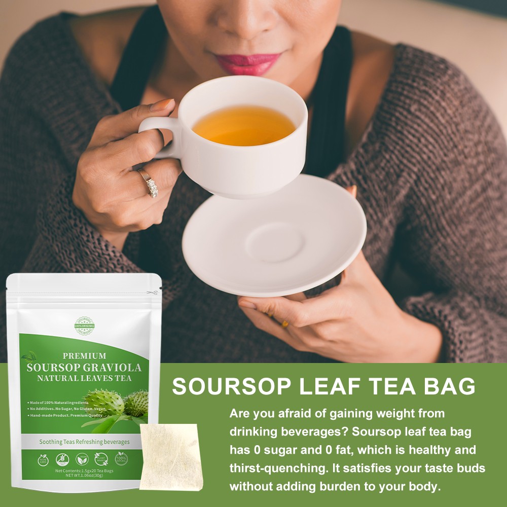 Soursop leaf 30g – regulate immunity, promote digestion, anti-inflammatory