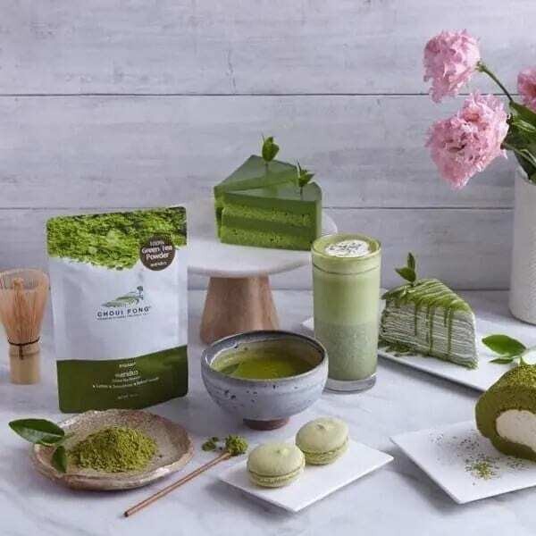 CHOUI FONG REAL MATCHA GREEN TEA Powder Lattes Smoothies Baked Goods Bakery