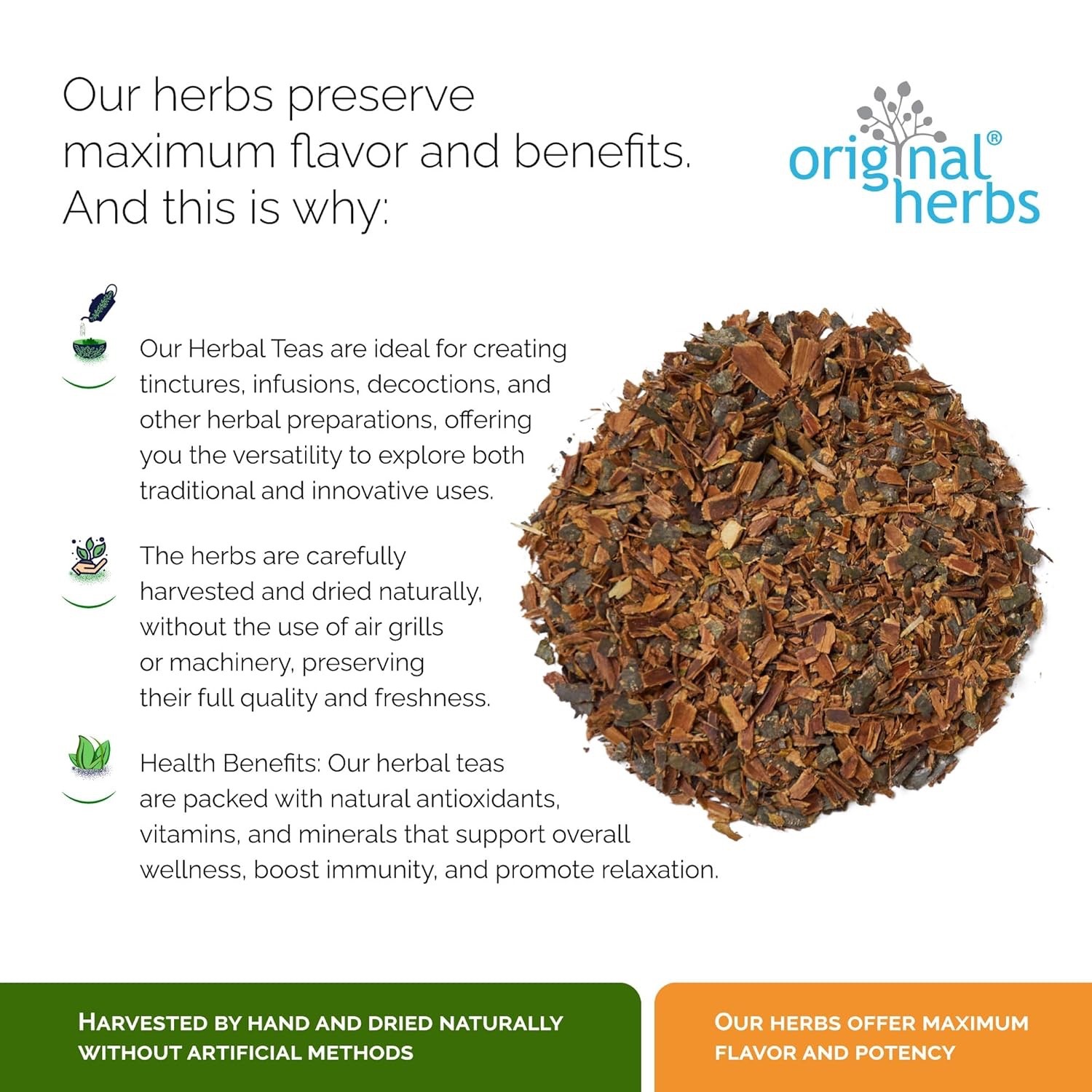 Buckthorn Bark Tea( Кора Крушины) – 50g (1.76 oz) | Original Herbs
