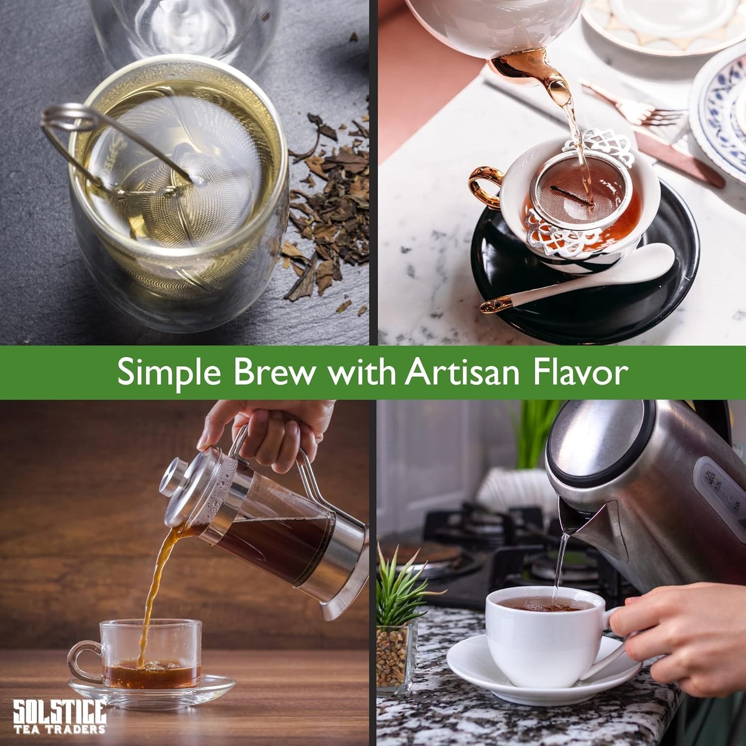 Personalized Loose Leaf Tea Sampler Starter Kit – 6 Teas & 5 Spices