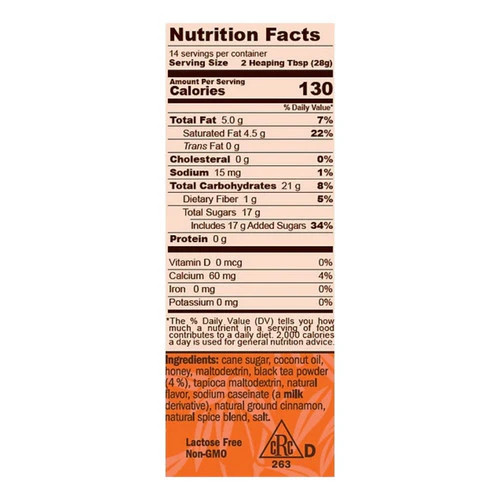 Chai Spice Tiger 14 Oz(Case Of 6) by David Rio