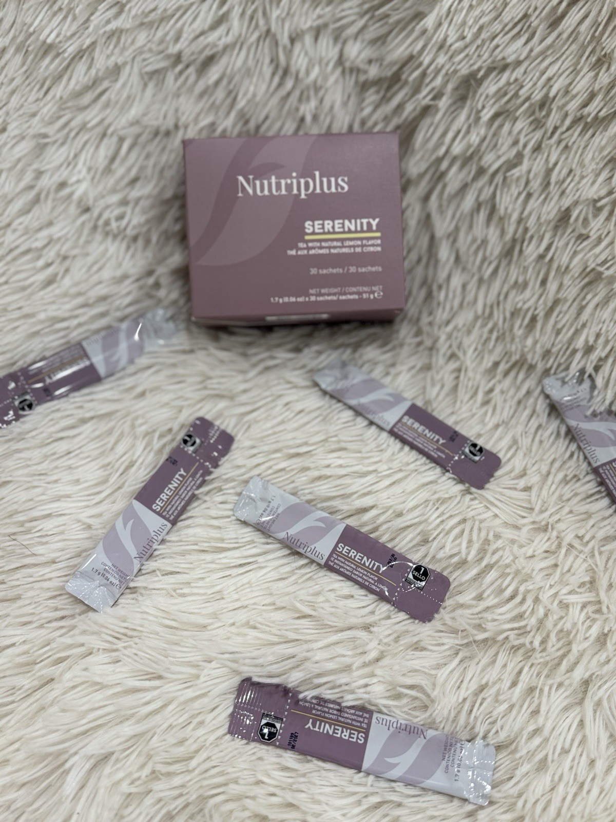 Farmasi Nutriplus Serenity Tea With Natural Lemon Flavor 30 Sachets