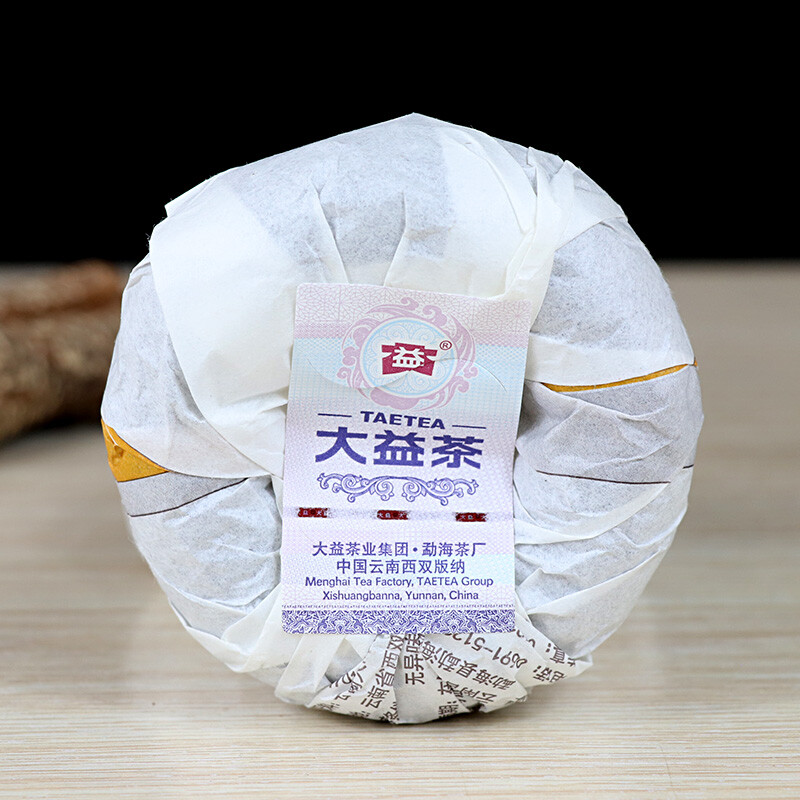 V93 Yunnan Menghai TAETEA Dayi Pu-erh Chinese Pu’er Tea Tuo Cha 2017 Ripe 500g
