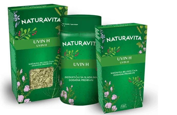 UVIN H – INSTANT TEA 180 g Healthy Naturavita urinary inflammation Prevention