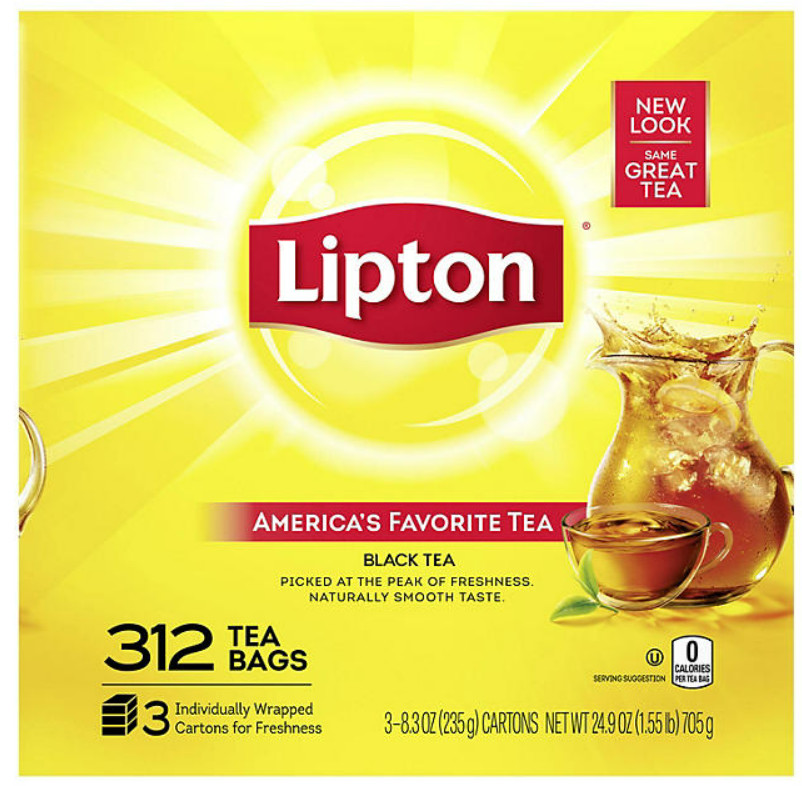 Lipton Tea Bags (312 ct.) – free shipping – buy 4 get 10% off