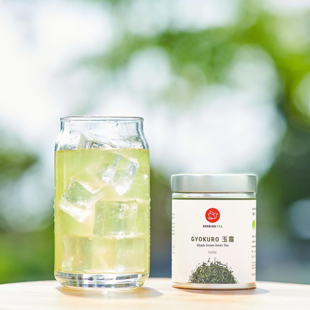 Senbird Premium Gyokuro, Japanese Shade Grown Green Tea – From Kyoto Japan – …