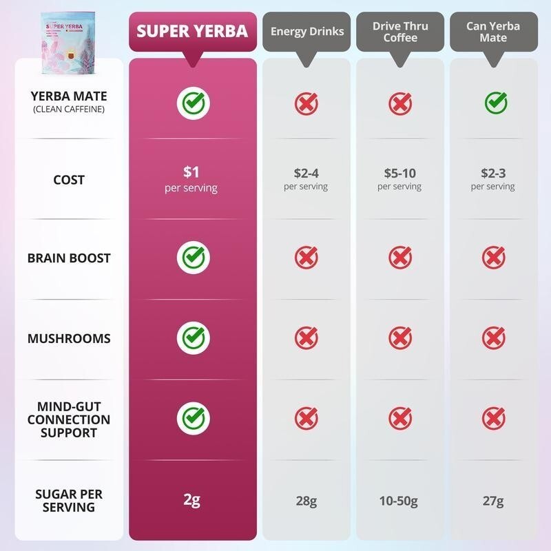 NEW Zooone Super Yerba 30 Packets Raspberry Lemonade – Clean Energy & Detox