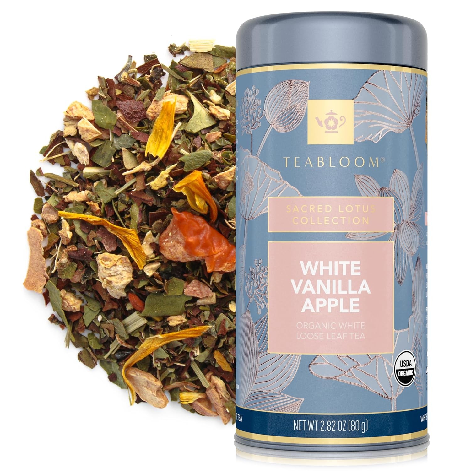 USDA Organic White Silver Needle Loose Leaf Tea Rare Organic White Tea