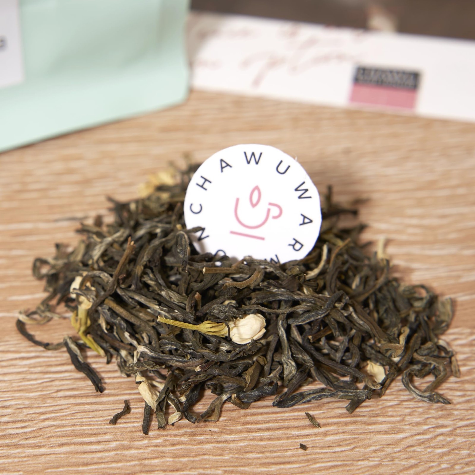 Jasmine Flower Green Tea 100g 3.5oz Chinese Loose Leaf Natural Flavor