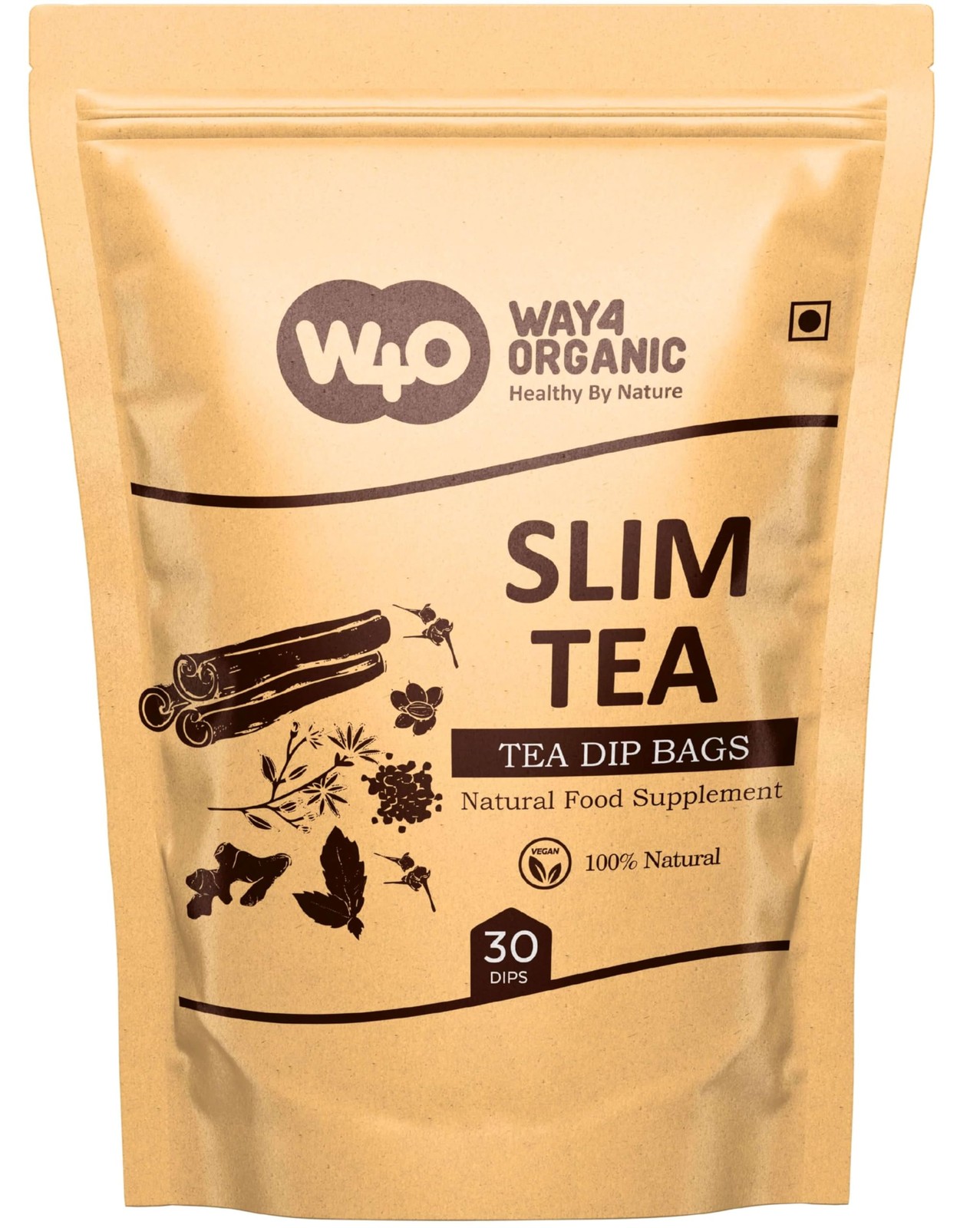 Herbal Tea One Tea with 18 Herbs Cleanse and Detox 30 Tea Bags