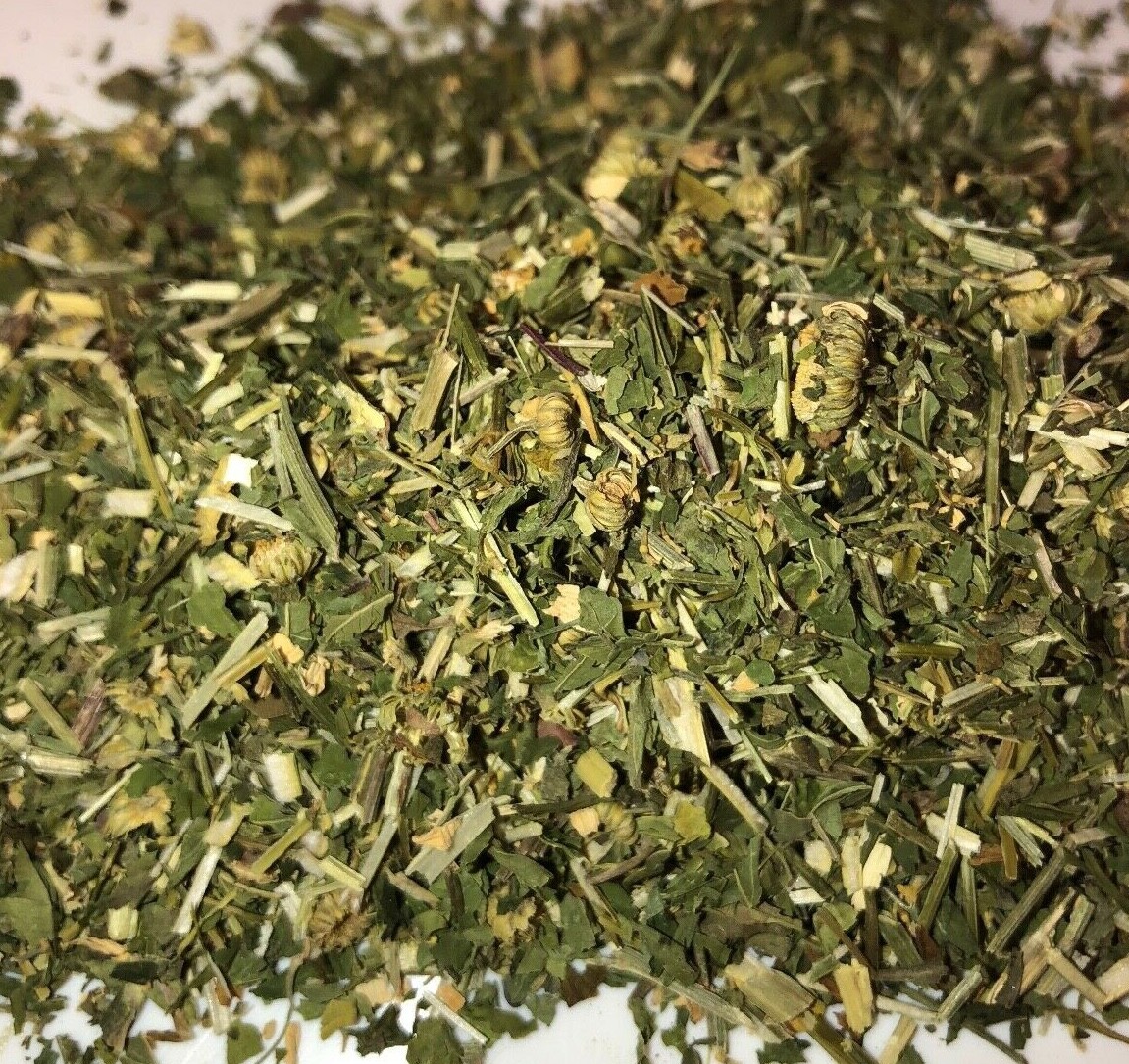 Pain Anxiety Skullcap & Feverfew Blend Mix Certified Organic Herb -1 2 4 8 lb oz
