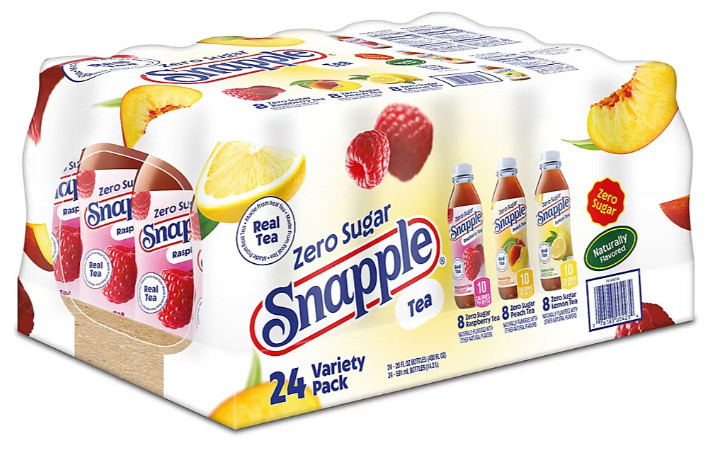 Diet Snapple Ice Tea Variety Pack, 24 pk./20 fl. oz. NO SHIP TO CALIFORNIA