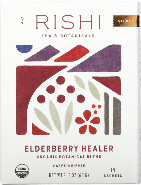 Rishi Tea Elderberry Healer Tea – 15 sachets