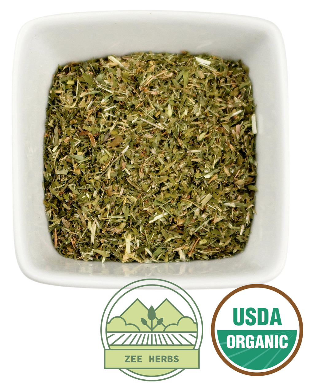 Organic Alfalfa Leaf Cut & Sifted (Medicago Sativa)
