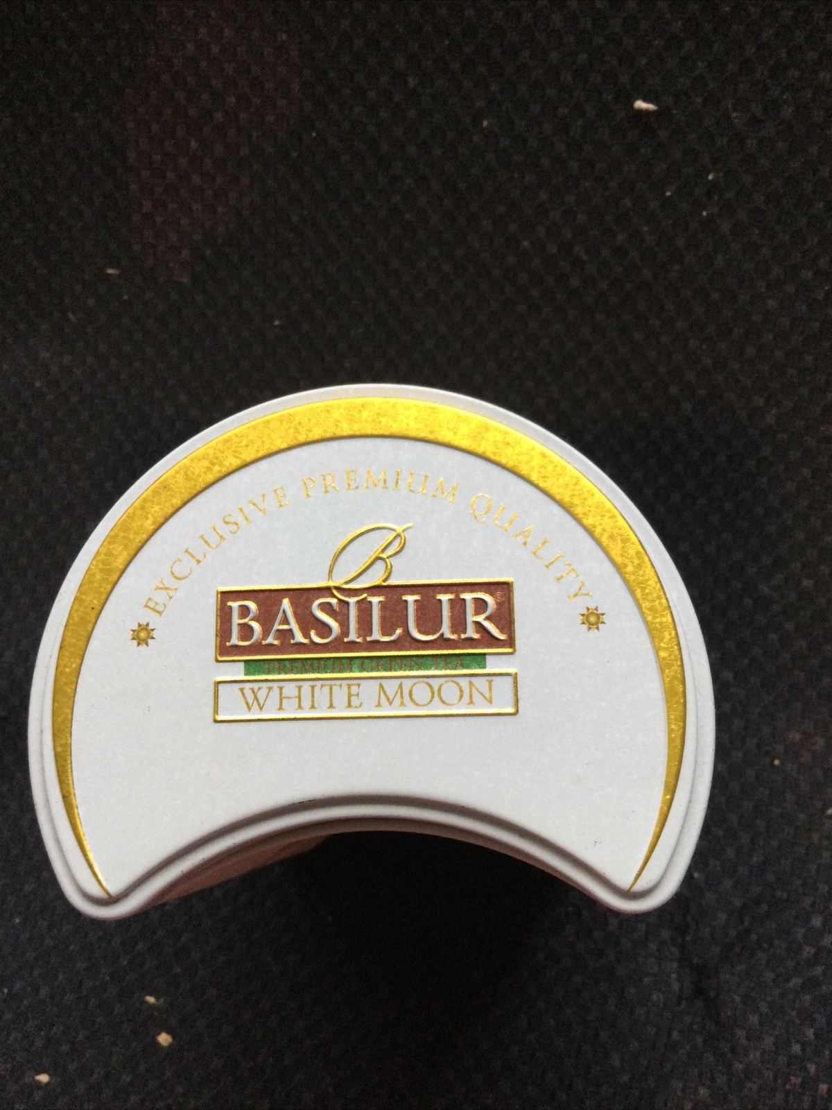 Basilur Oriental Collection Ceylon Green tea White Moon Empty Used