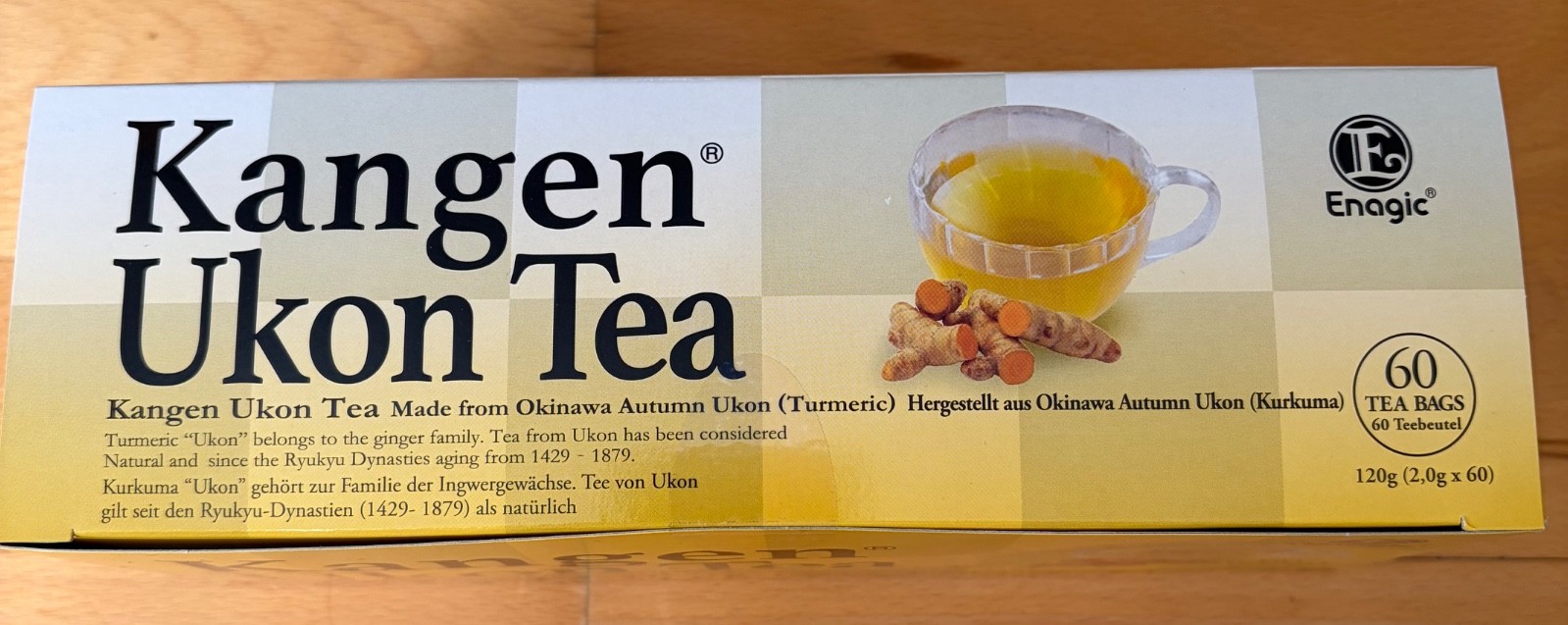 Kangen Ukon Tea – 1 Box (Enagic Turmeric)
