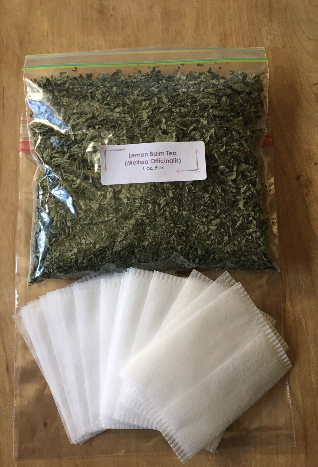 Lemon Balm (melissa officinalis) Dried Leaf – Organic Herbal Tea Hand Picked 1oz