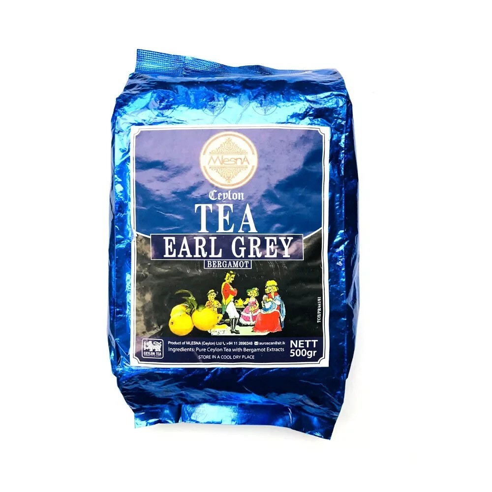 Mlesna Ceylon Tea, Earl Grey Tea 500g Pack of 2 (35.27oz)