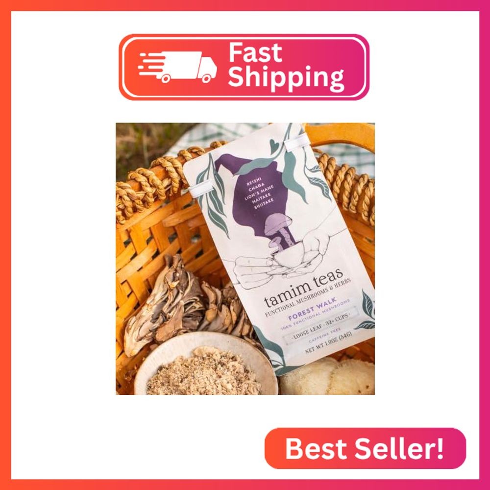 Mushroom Blend with Reishi, Chaga, Lion’s Mane, Maitake, and Shiitake Mushroom |