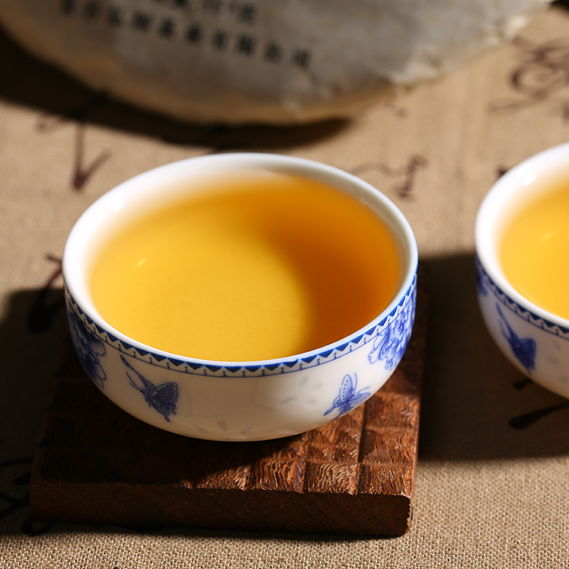 Organic Yunnan Pu-Erh Tea 357g Cake Premium Natural Slimming Puer Green Tea
