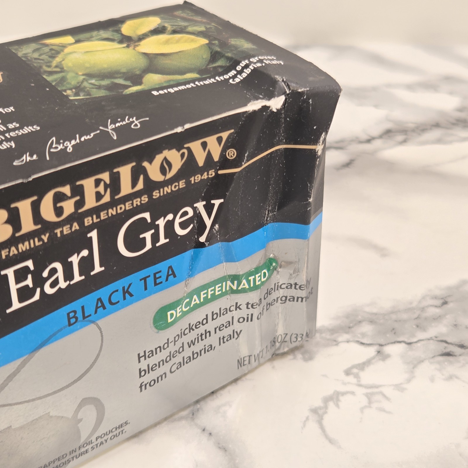(LOT OF 11 BOXES) Bigelow Earl Grey Decaffeinated Black Tea (220 Tea Bags Total)