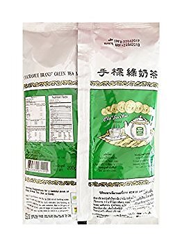 Drink Milk Green Tea (Refill) Number One Brand From Thailand (200g/pk) X 2 Pa…