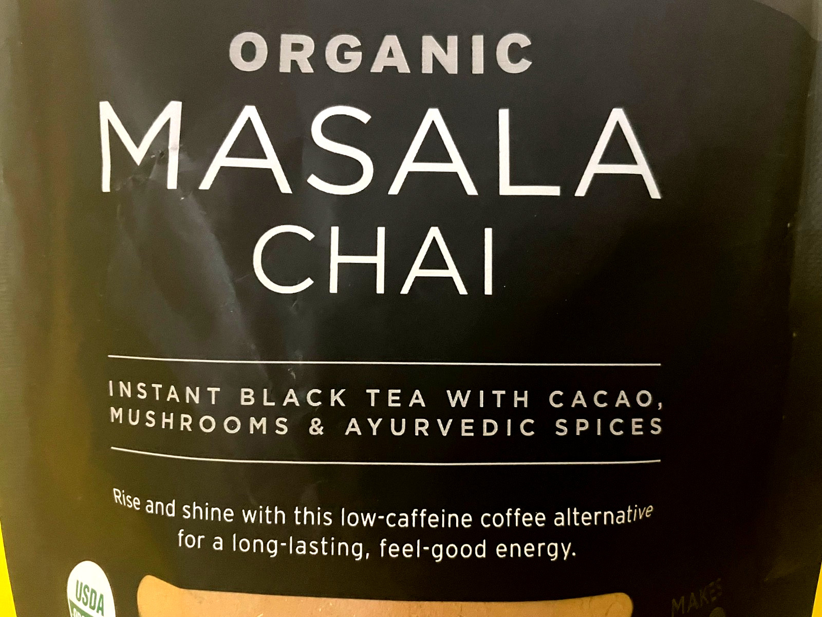 X3) TERRASOUL SUPERFOODS Organic MARSALA CHAI BLACK TEA Instant 6 OZ 30 SERVINGS