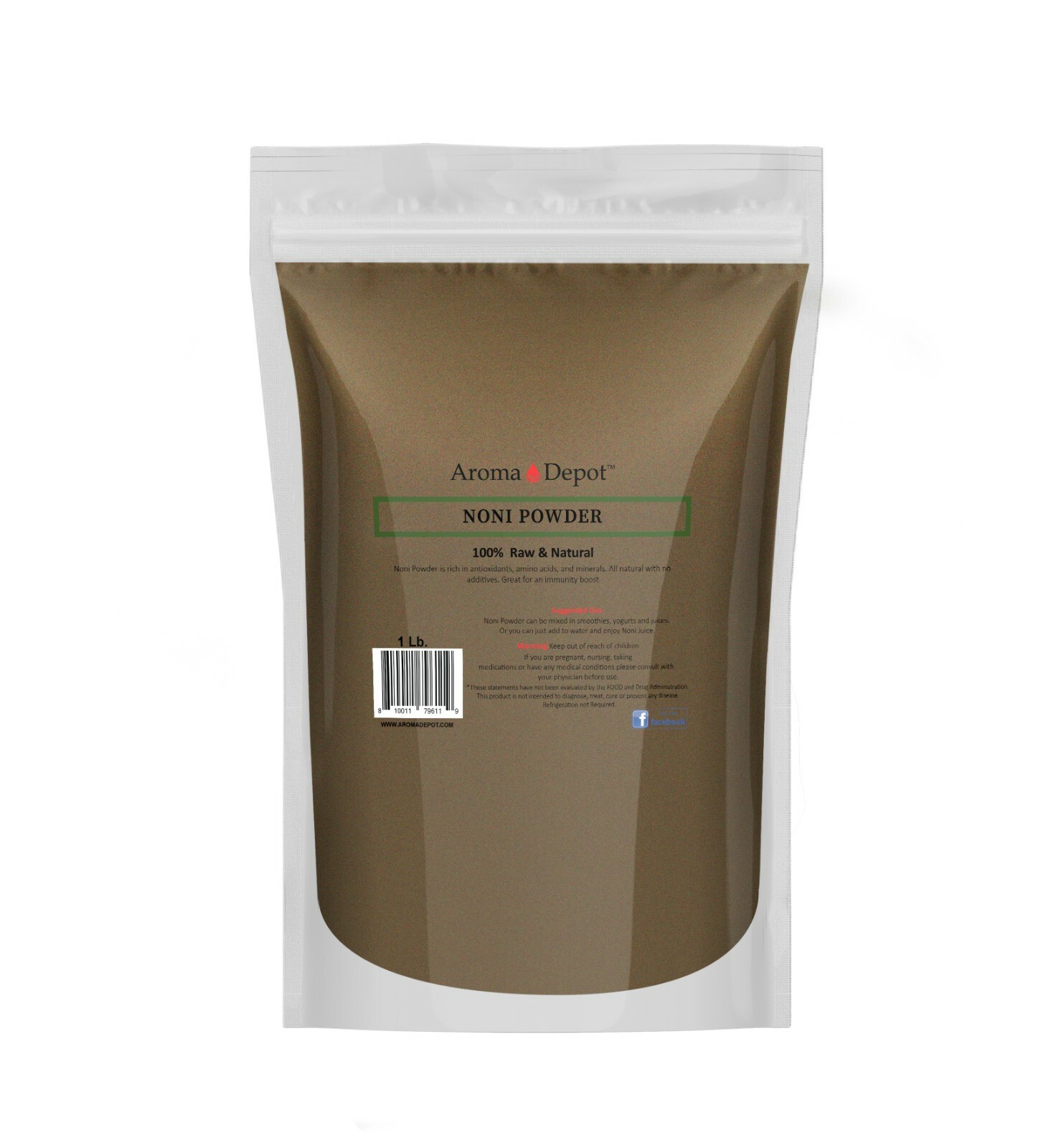 1lb Noni Juice Powder Herb Tea 100% Natural Raw Herbal Remedy Morinda citrifolia