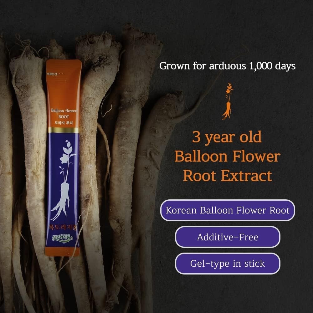Balloon Flower Root Extract/Bellflower/Ginger/Jocheong/Korea Natural Ingredients