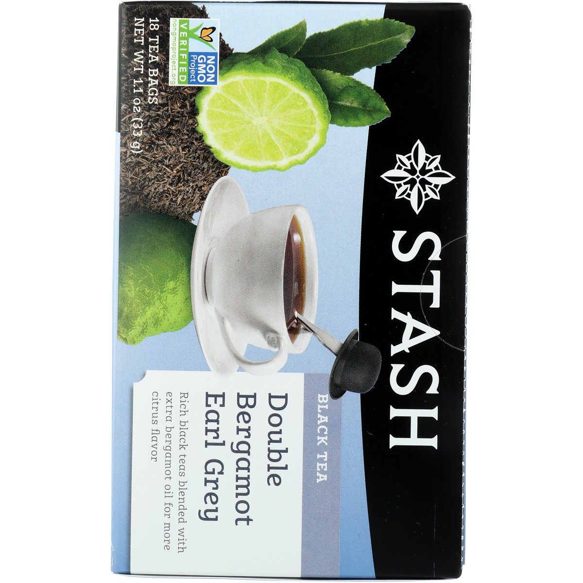 Stash Earl Grey Double Bergamot Black Tea 18 Bags Bag 3 Pack