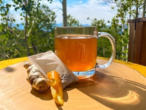 Organic Liver & Spleen Detox Tea – Dandelion, Burdock, Ginger, Orange Peel – Sup