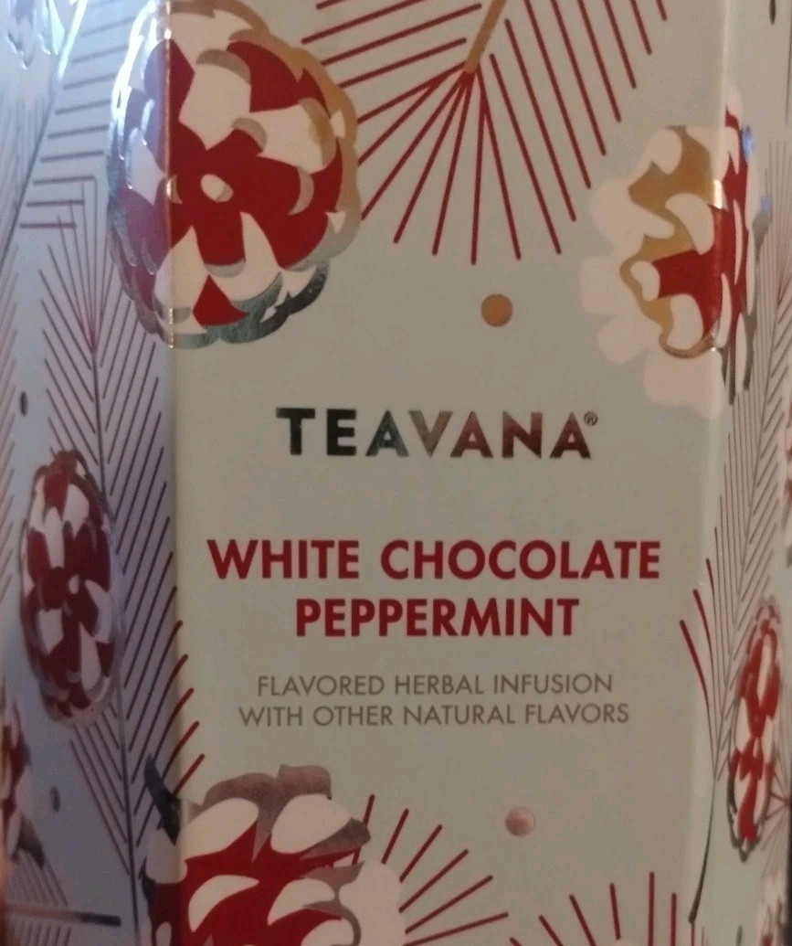 TEAVANA white chocolate peppermint loose leaf tea