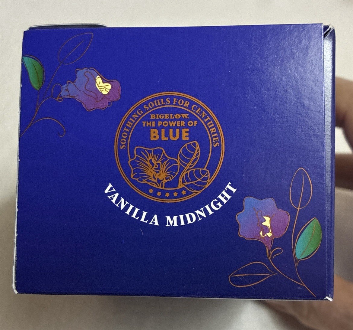 Bigelow Butterfly Pea Flower Vanilla Midnight Herbal Tea Bags 18 Count SEALED