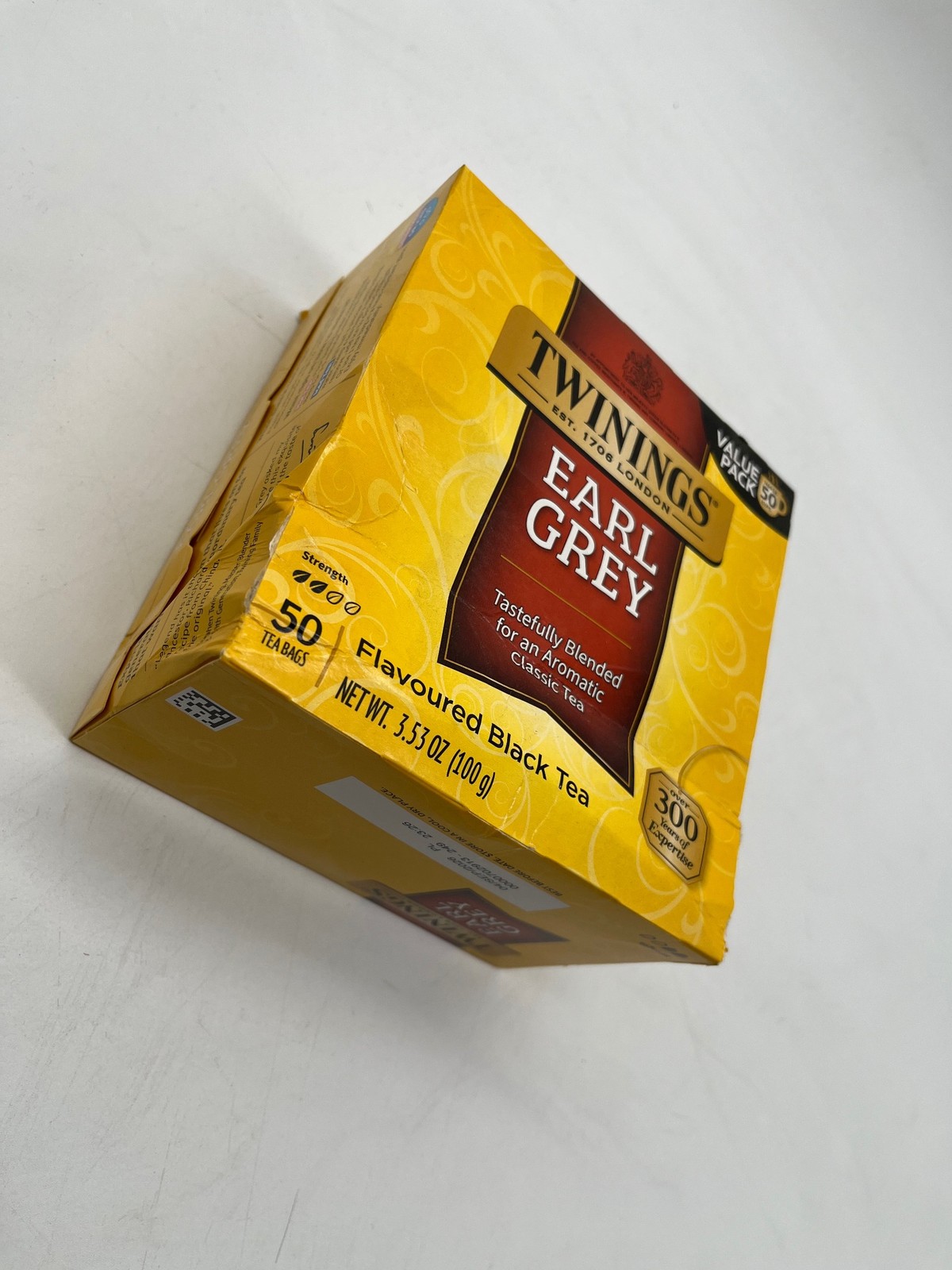 Twinings Earl Grey Tea 50 Tea Bags 3.53oz Value Pack Flavoured Black Tea Classic